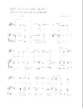 descargar la partitura para acordeón Quelle est cette odeur agréable (What is this perfume so appealing) (Arrangement : Walter Ehret & George K Evans) (Chant de Noël) en formato PDF