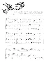 descargar la partitura para acordeón Les Anges dans nos campagnes (Angels o'er the fields were singing) (Arrangement : Walter Ehret & George K Evans) (Chant de Noël) en formato PDF