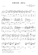 download the accordion score Loulou Java in PDF format