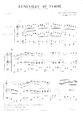 télécharger la partition d'accordéon Lunéville au Tyrol (Duo d'Accordéons) (Valse) au format PDF