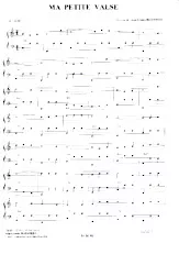 download the accordion score Ma petite valse in PDF format
