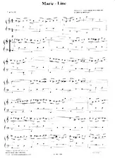descargar la partitura para acordeón Marie-Line (Valse) en formato PDF