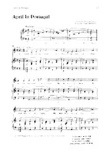 download the accordion score April in Portugal (Avril au Portugal) (Coimbra) (Chant : Lex Baxter / Yvette Giraud / Amália Rodrigues) (Fado) in PDF format