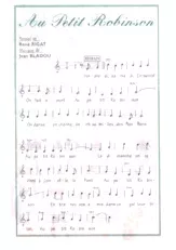 descargar la partitura para acordeón Au Petit Robinson ((Valse) en formato PDF