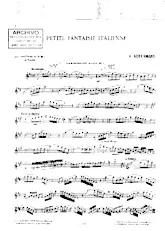 scarica la spartito per fisarmonica Petite fantaisie Italienne (Pour Saxo Alto Mib + Piano) in formato PDF