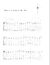 télécharger la partition d'accordéon There's a song in the air (Arrangement : Walter Ehret & George K Evans) (Chant de Noël) au format PDF