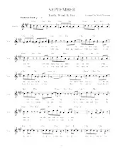 télécharger la partition d'accordéon September (Chant : Earth Wind & Fire) (Arrangement : Mark Peterson) au format PDF