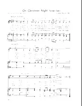 télécharger la partition d'accordéon On Christmas Night (Sussex carol) (Arrangement : Walter Ehret & George K Evans) (Chant de Noël) au format PDF