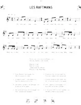download the accordion score Les raftmans in PDF format