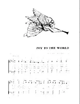 scarica la spartito per fisarmonica Joy to the world (Arrangement : Walter Ehret & George K Evans) (Chant de Noël) in formato PDF