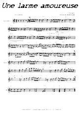 download the accordion score Une larme amoureuse (Boléro) in PDF format
