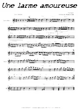 descargar la partitura para acordeón Une larme amoureuse (Boléro) en formato PDF