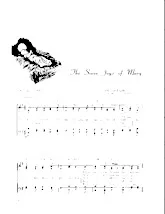 download the accordion score The seven joys of Mary (Arrangement : John Stainer) (Chant de Noël) in PDF format