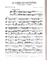 scarica la spartito per fisarmonica Le tango des fauvettes (Il tango delle capinere) (Chant : Berthe Sylva) (Piano) in formato PDF