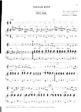 scarica la spartito per fisarmonica Sleigh ride (Arrangement : Arturo Himmer) (Chant de Noël) in formato PDF