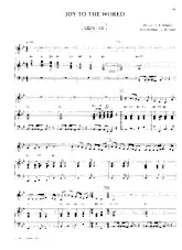 scarica la spartito per fisarmonica Joy to the world (Arrangement : Arturo Himmer) (Chant de Noël) in formato PDF