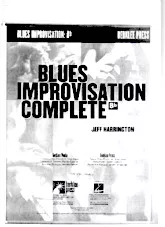 download the accordion score Jeff Harrington : Blues Improvisation Complete : Bb / Berklee Press in PDF format