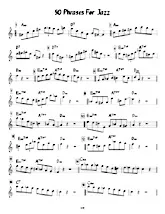 scarica la spartito per fisarmonica 50 Phrases For Jazz in formato PDF