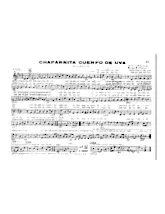 télécharger la partition d'accordéon Chaparrita cuerpo de uva (Valse-Corrido) au format PDF