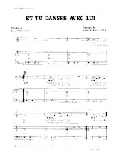 download the accordion score Et tu danses avec lui (Chant : C Jérôme) (Slow) in PDF format