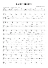 download the accordion score La Roublette (Relevé) in PDF format