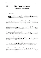 descargar la partitura para acordeón Hit the road Jack (Chant : Ray Charles) (Swing Blues) en formato PDF