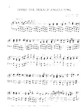 télécharger la partition d'accordéon Hark ! the Herald Angels sing (Arrangement : Fred Bock) (Chant de Noël) au format PDF