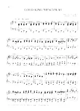 télécharger la partition d'accordéon Good King Wenceslas (Arrangement : Fred Bock) (Chant de Noël) au format PDF