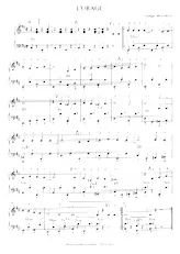 download the accordion score L'Orage in PDF format