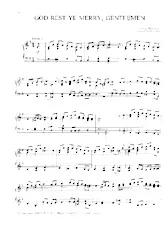 télécharger la partition d'accordéon God rest ye merry, Gentlemen (Arrangement : Fred Bock) (Chant de Noël) au format PDF