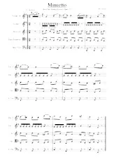 télécharger la partition d'accordéon Minuetto / from his String Quintet Opus 13 (Quintet Brass) (Parties Cuivres) au format PDF