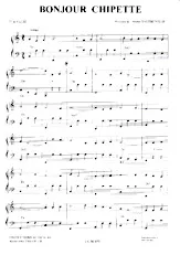 download the accordion score Bonjour Chipette (Valse) in PDF format