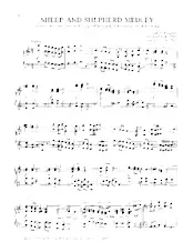scarica la spartito per fisarmonica Sheep and shepherd medley (While by the sheep & While shepherds watched their flocks) (Arrangement : Fred Bock) (Chant de Noël) in formato PDF