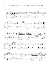 scarica la spartito per fisarmonica It came upon the midnight clear (Arrangement : Fred Bock) (Chant de Noël) in formato PDF