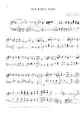 télécharger la partition d'accordéon The first Noël (Arrangement : Fred Bock) (Chant de Noël) au format PDF