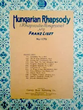 télécharger la partition d'accordéon Hungarian Rhapsody n°2 (Rhapsodie Hongroise n°2) au format PDF