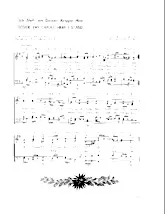 télécharger la partition d'accordéon Ich steh' an deiner Krippe hier (Beside thy cradle here I stand) (Arrangement : Johann Sebeastian Bach) (Chant de Noël) au format PDF