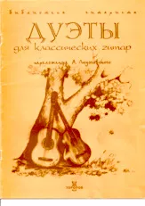 télécharger la partition d'accordéon Bibliothèque du guitariste : Duos pour guitares classiques (Duety dla Klasycznej Gitary) (Arrangement : A Diudogowskogo) au format PDF