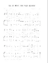 télécharger la partition d'accordéon All my heart this night rejoices (Chant de Noël) au format PDF