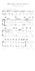 scarica la spartito per fisarmonica What are you doing New Year's Eve (Chant de Noël) in formato PDF