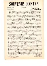 télécharger la partition d'accordéon Souvenir d'Antan (Scottish) au format PDF