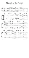 download the accordion score March of the Kings (Arrangement : Noble Cain) (Chant de Noël) in PDF format
