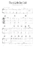 télécharger la partition d'accordéon Mary's little Boy Child (Chant de Noël) au format PDF