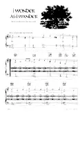scarica la spartito per fisarmonica I wonder as I wander (Chant de Noël) in formato PDF