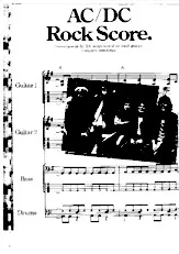 scarica la spartito per fisarmonica AC/DC Rock Score (7 Titres) in formato PDF