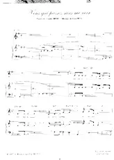 télécharger la partition d'accordéon Vous qui passez sans me voir (Chant : Jean Sablon / Leo Marjane / Ray Ventura / Charles Trenet) (Slow) au format PDF