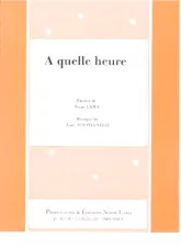 download the accordion score A quelle heure in PDF format