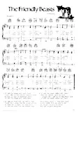 télécharger la partition d'accordéon The friendly beasts (Chant de Noël) au format PDF