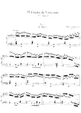 download the accordion score 15 Études de Virtuosité / Per Aspera (Piano) in PDF format