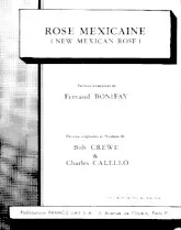 télécharger la partition d'accordéon Mexicaine (New Mexican Rose) au format PDF